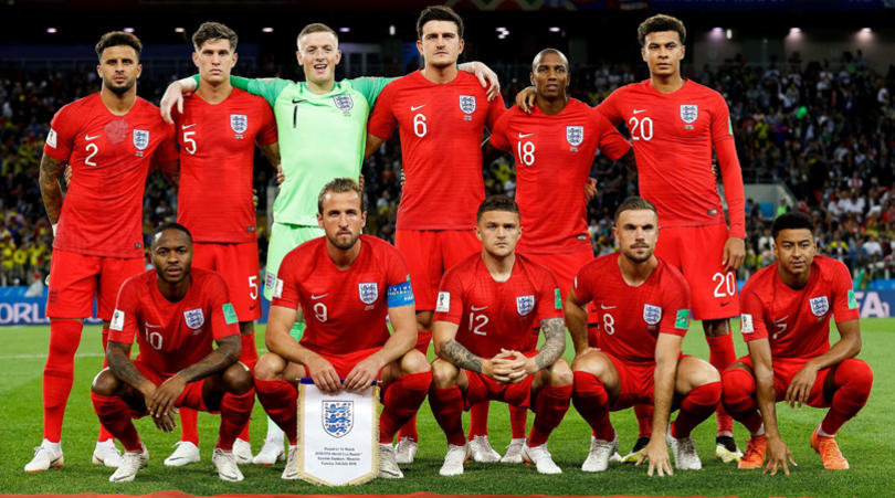 England World Cup Team
